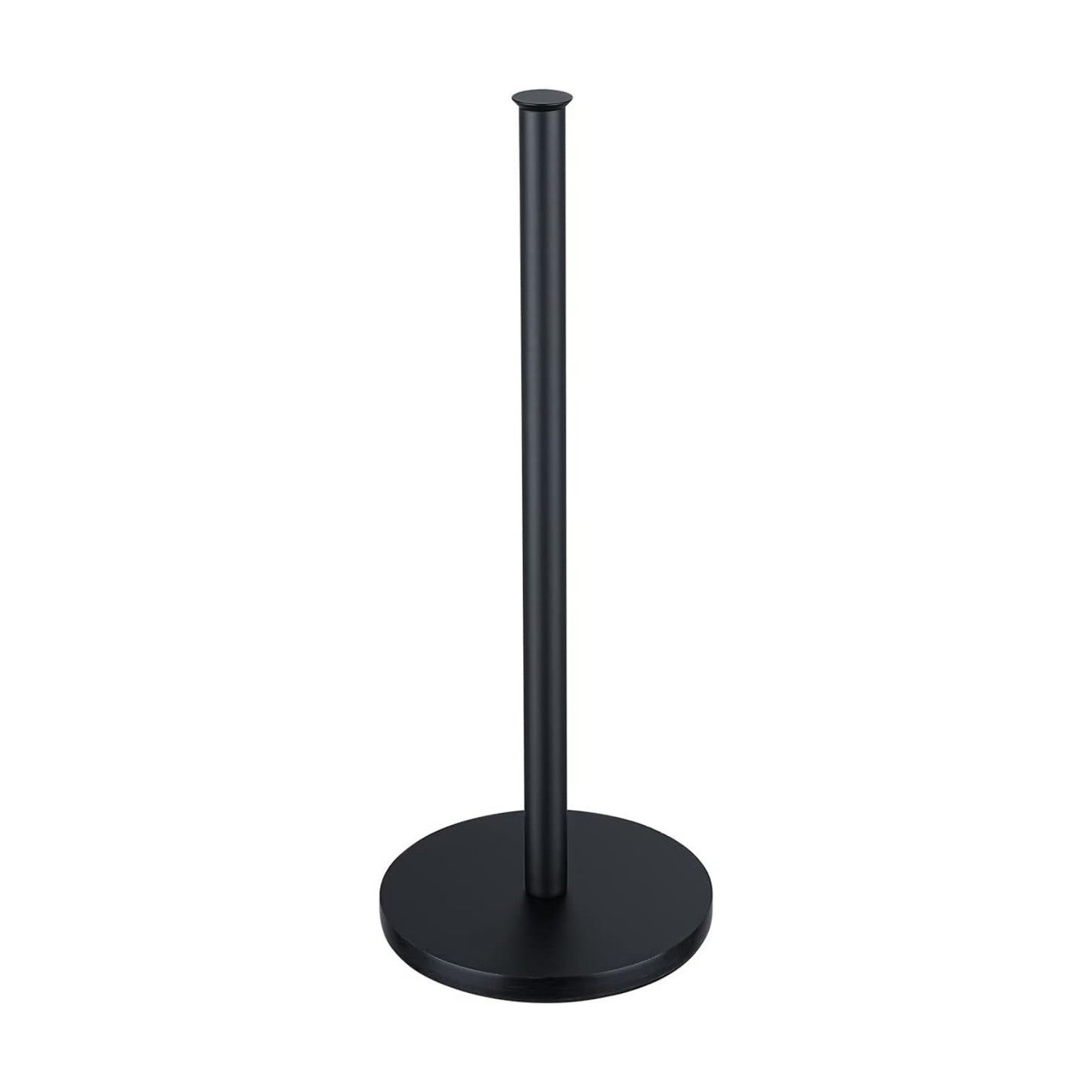 JQK Toilet Paper Storage Stand Matte Black, 304 Stainless Steel Thicken 0.8mm Tissue Reserve Holder 3 Rolls Dispenser