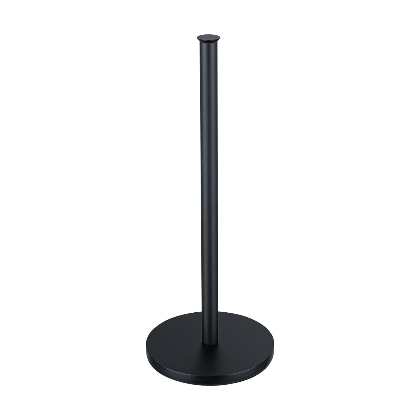 JQK Toilet Paper Storage Stand Matte Black, 304 Stainless Steel Thicken 0.8mm Tissue Reserve Holder 3 Rolls Dispenser