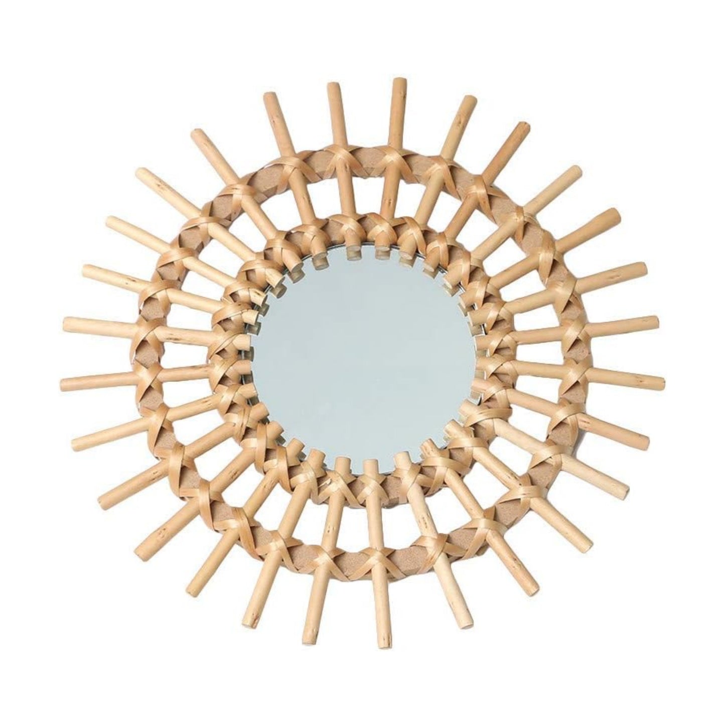 Rustic Handwoven Innovative Art Decoration Round / Style-1 / Natural