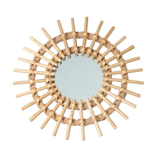 Rustic Handwoven Innovative Art Decoration Round / Style-1 / Natural