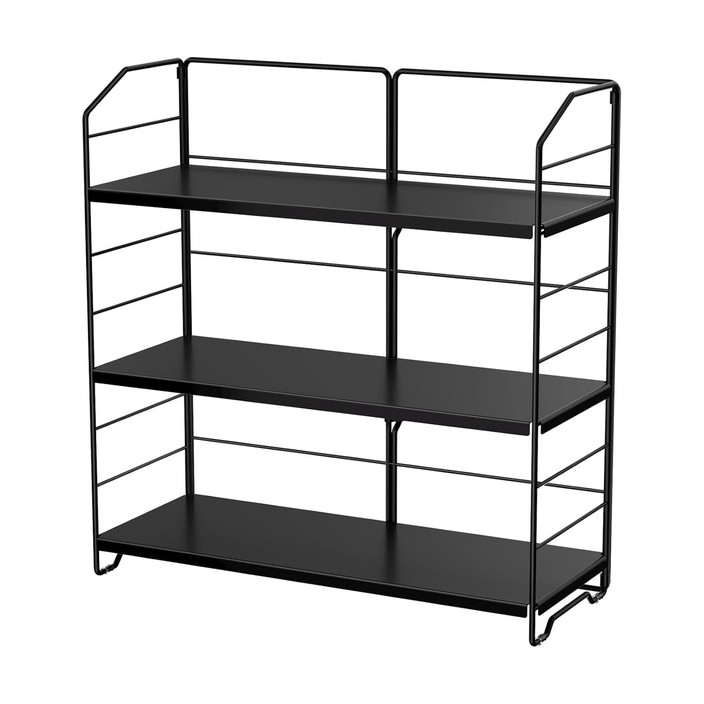 BOIVSHI Bathroom Countertop Organizer, 3-Tier Bathroom Counter Organizer, 8-Levels Height Adjustable, Bathroom