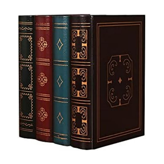 Vintage Decorative Book Shape Storage Box / Large