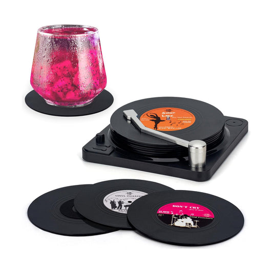 Music Coasters for Drinks / Classic / Set of 6
