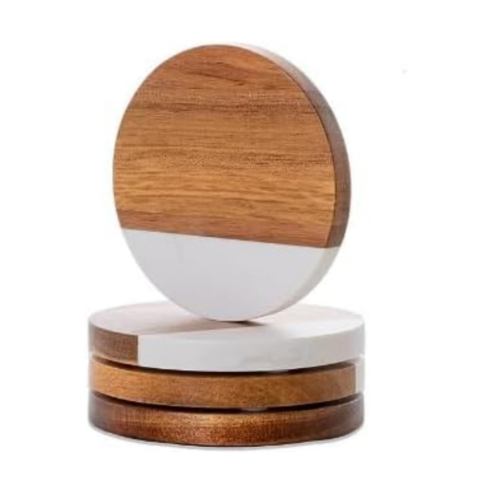 Acacia Wooden Coaster / Set of 4