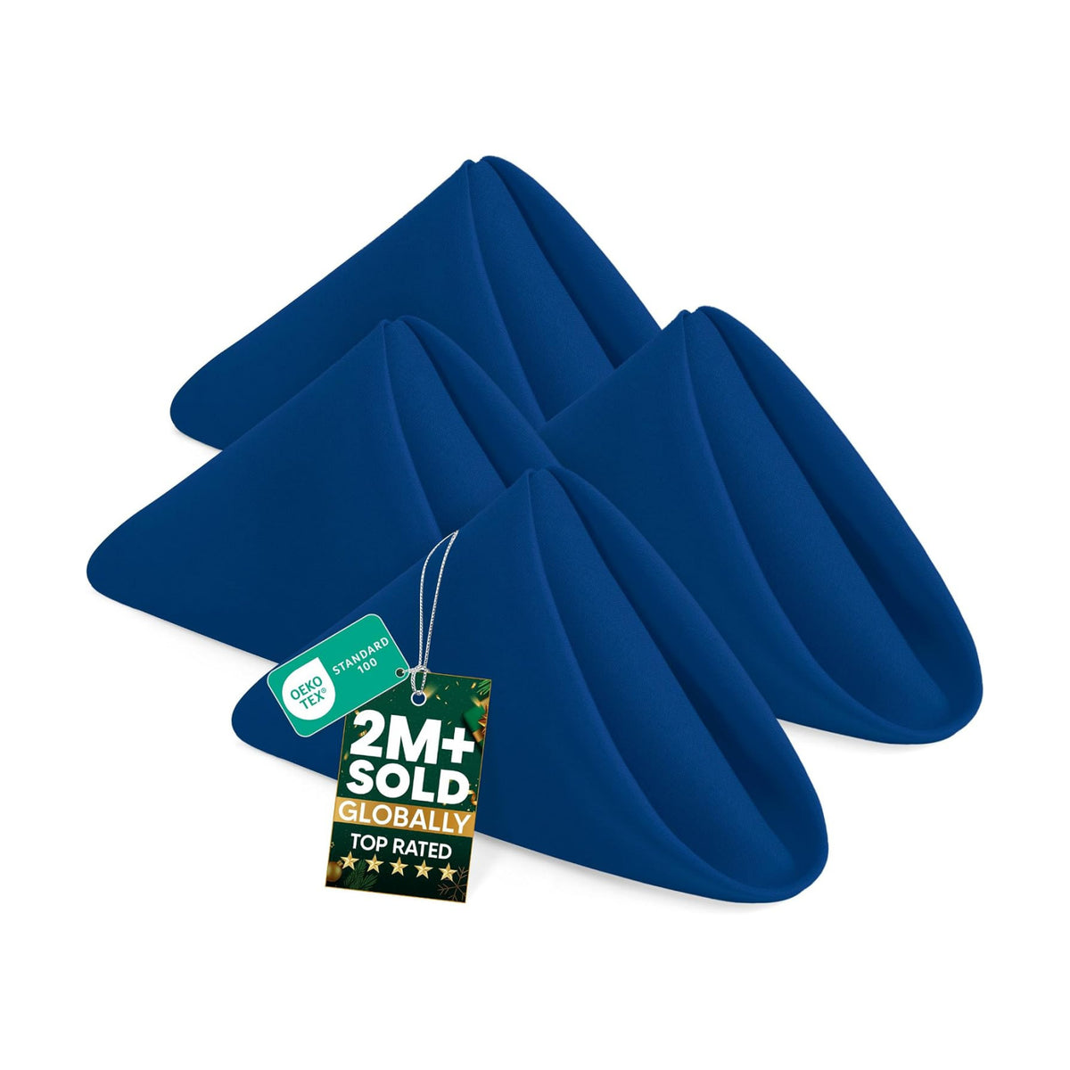 Utopia Home [24 Pack, Royal Blue] Cloth Napkins 17x17 Inches 100% Polyester