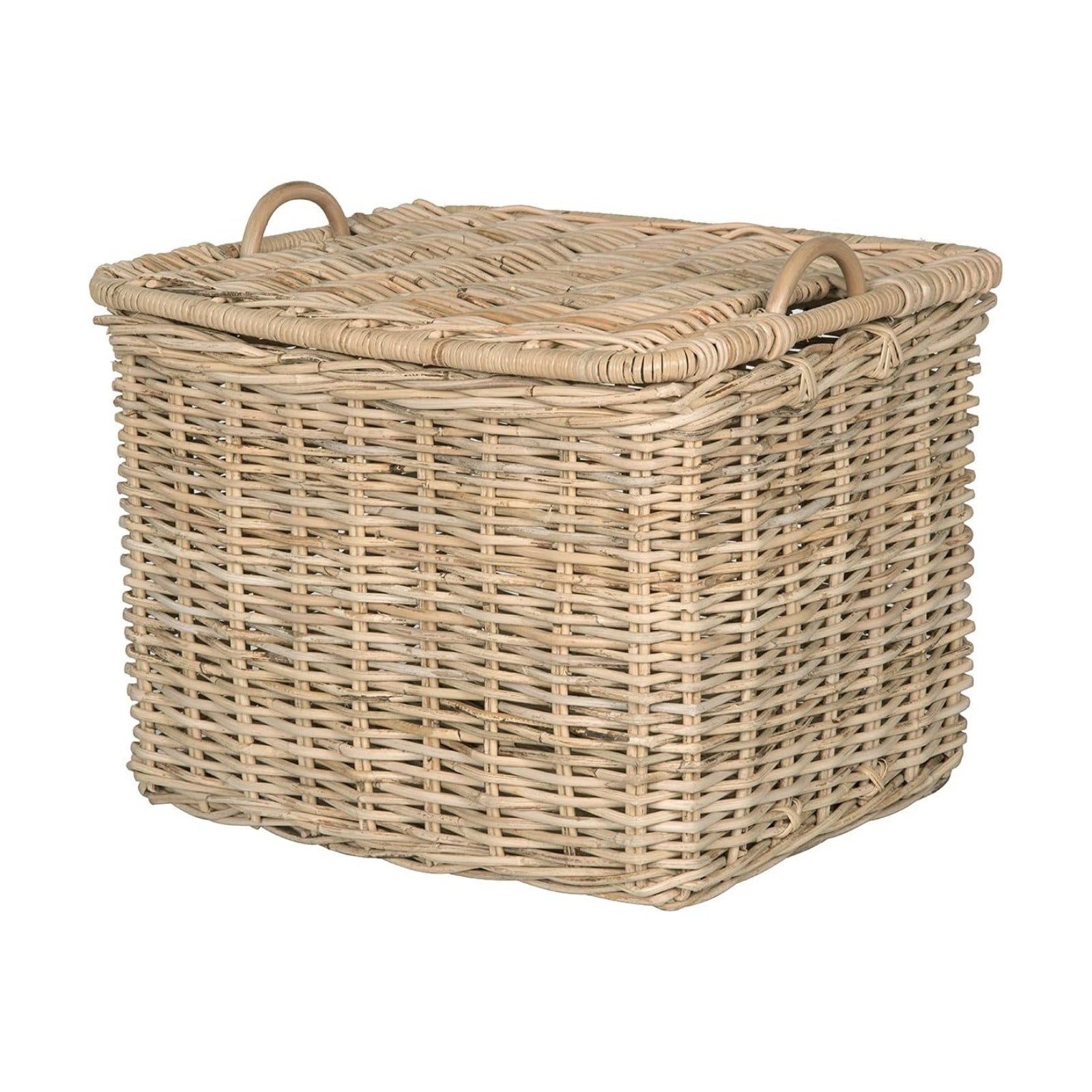 Wicker Basket / Rattan Core Rectangular Storage Basket