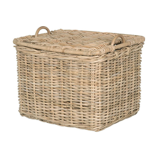 Wicker Basket / Rattan Core Rectangular Storage Basket