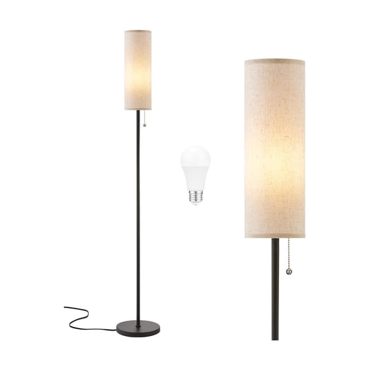 Tall Lamps / 64'' Floor Lamp / Beige / 64.56 Inches