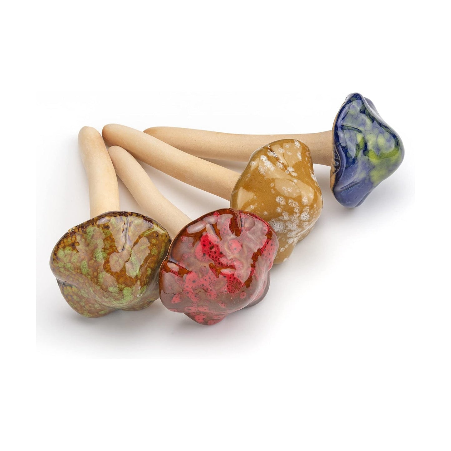 Ceramic Mushroom Garden Decor Pottery Ornament Figurine