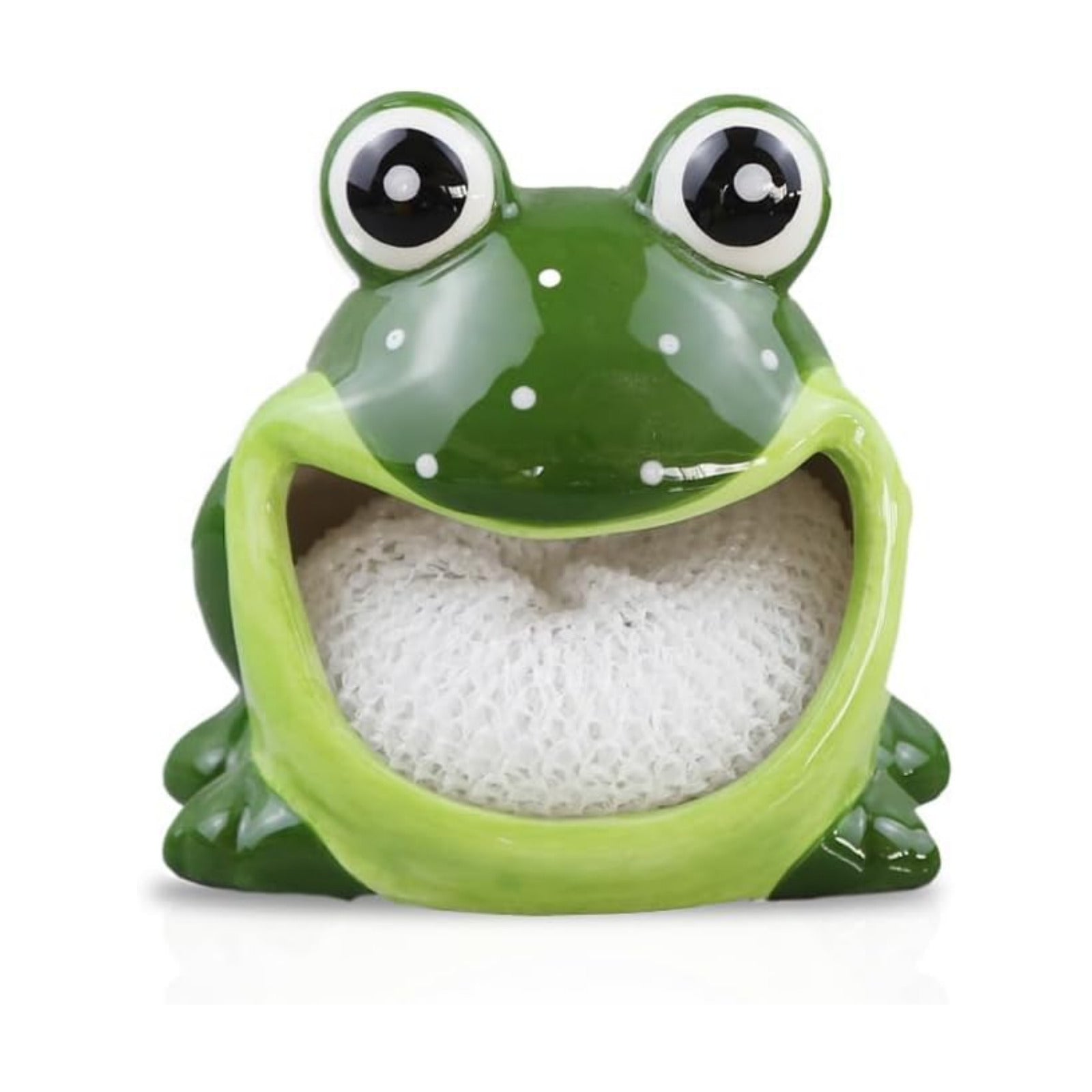 Decorative Dish Sponge Holder / Green