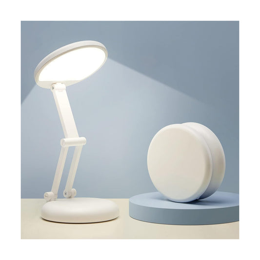 One Fire Rechargeable Table Lamp, 3600mAh Battery Operated Lamp Dorm Lamp | Cordless Lamp,10 Brightness,Portable,Small