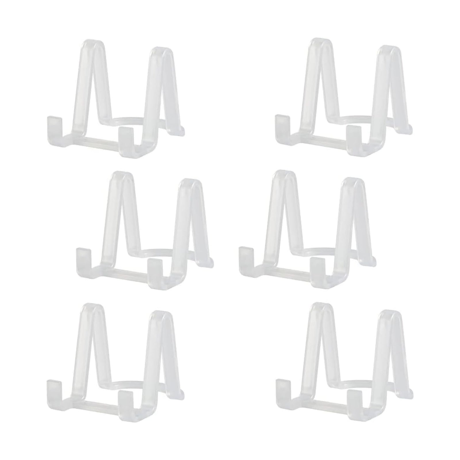 Plate Display Stands Easel Holder / Clear / 3 Inch