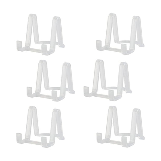 Plate Display Stands Easel Holder / Clear / 3 Inch