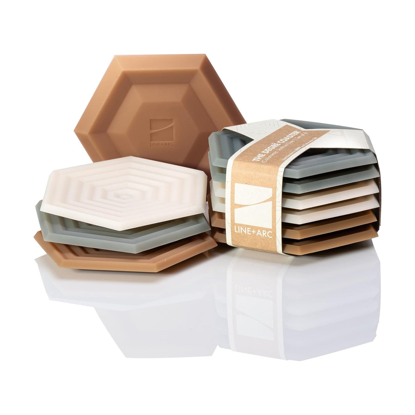 Extra Thick Silicone Coasters . Waterproof Anti-Stain Dishwasher-Safe / Joshua Tree