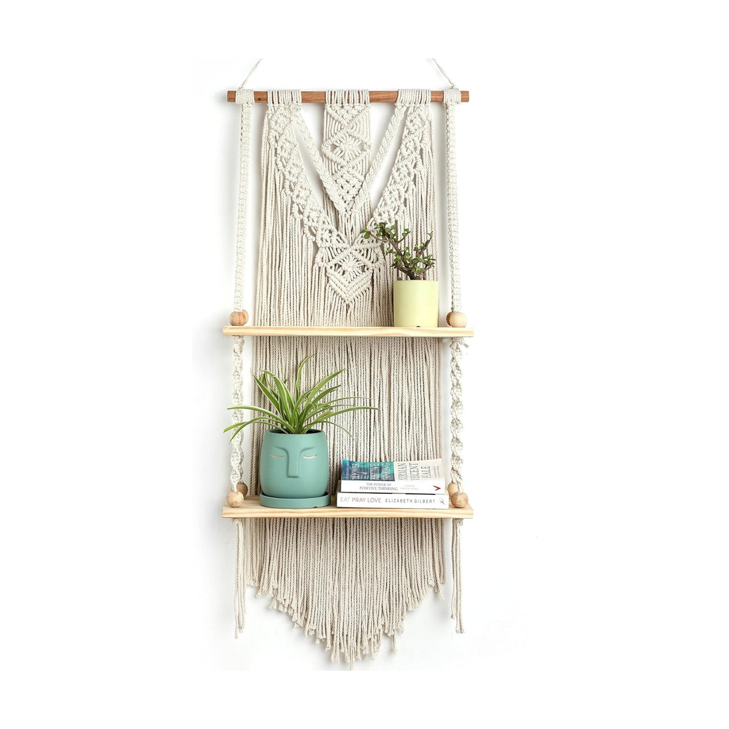 Boho Shelves Bedroom Decor / 2 Tier