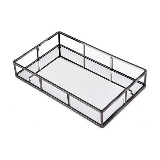 Vanity Trays / Perfume Organizer / Smoky Black