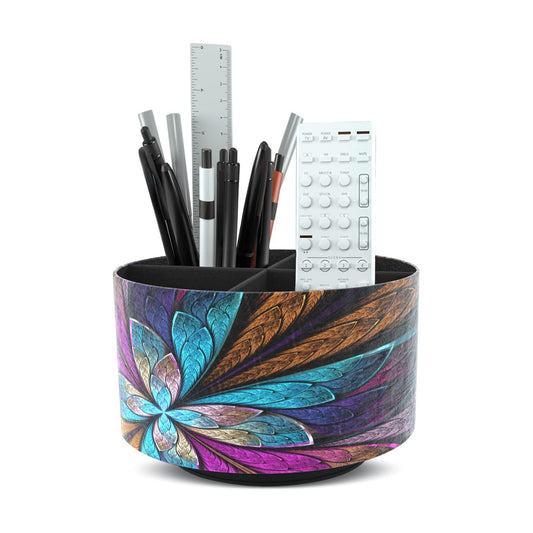 Remote Control Holder / 1-fractal Flower / 360 Degree Rotation