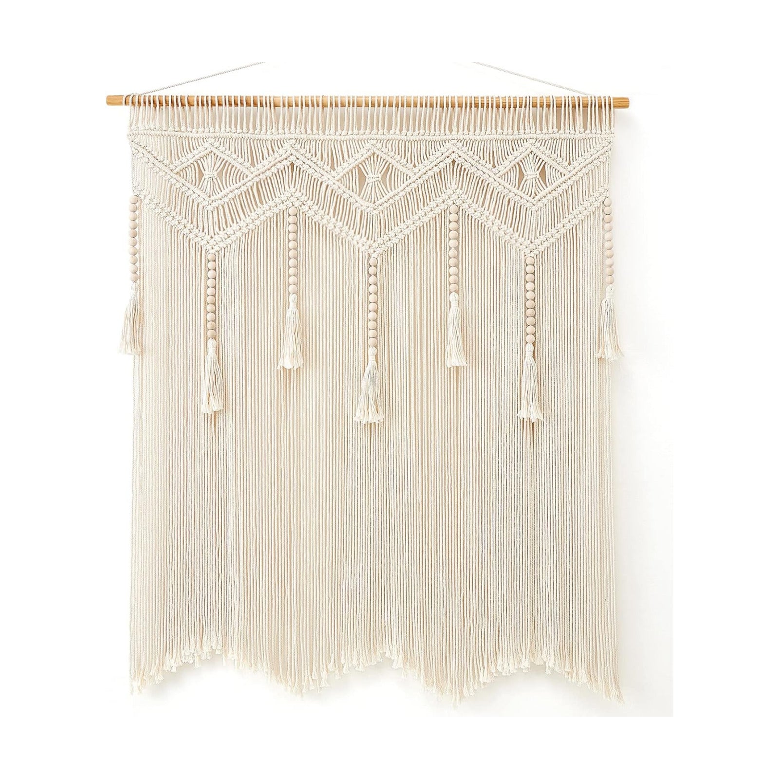 Macrame Wall Hanging Large Boho Decor Woven Wall Tapestry Chic Art Tassel Christmas Decoration