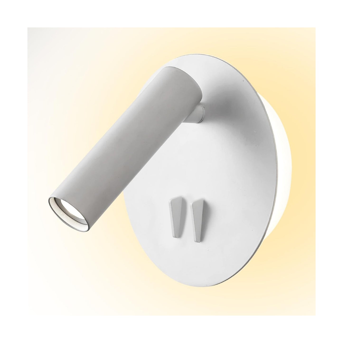ZEROUNO Bedroom Wall Lamp with Switch Reading Light Hardwired Sconces Which Angle Adjustable for Bed-Side Interior