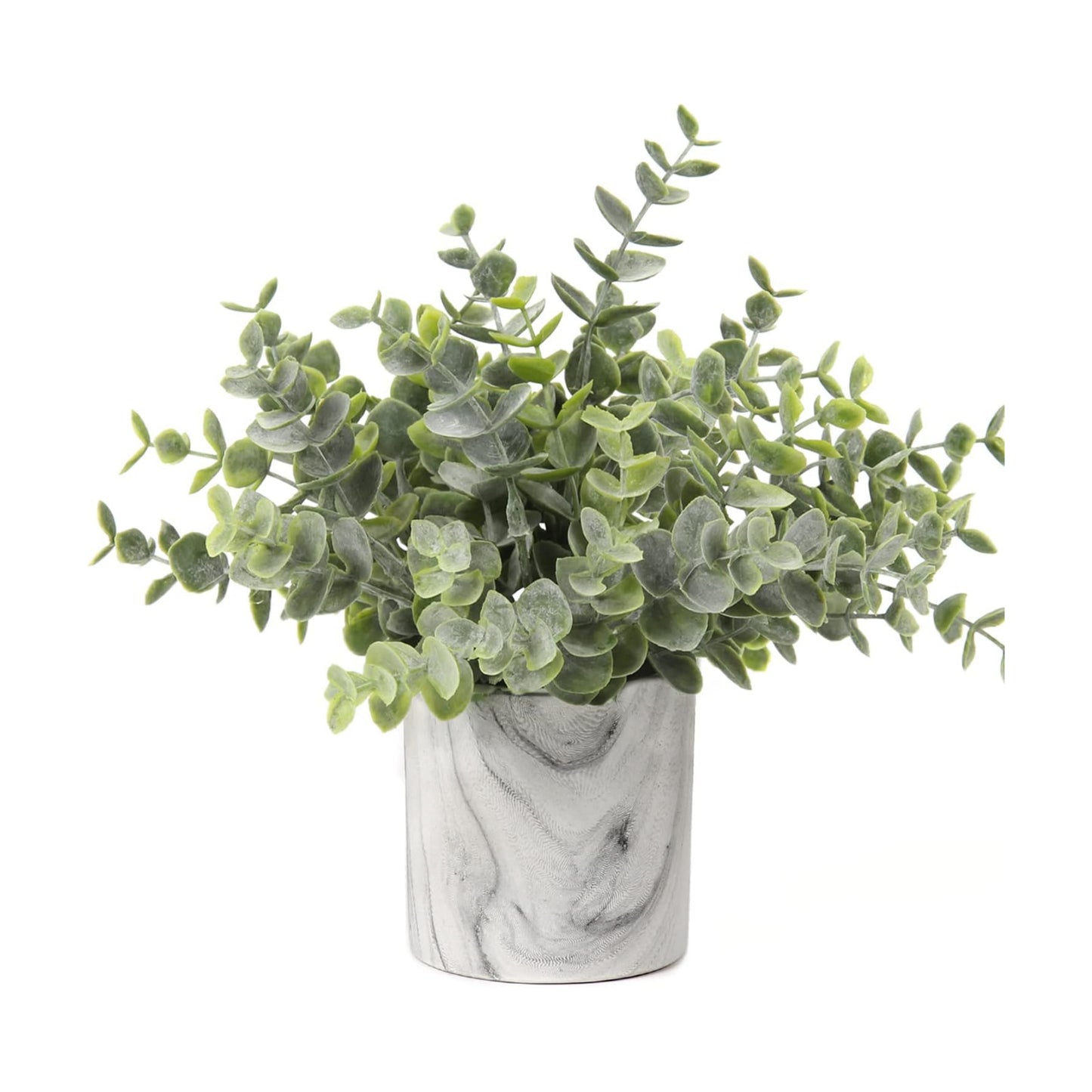Plastic Eucalyptus Greenery Faux Plants / Green-#4