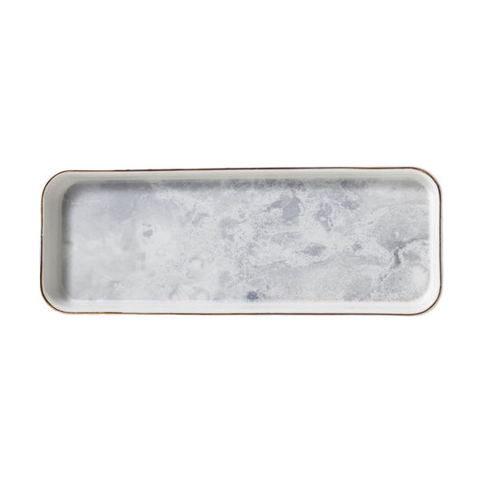 Chic Ceramic Marble Dessert Plate Cake Plate Jewelry Dish Ring Dish Cosmetics Organizer / Rectangle