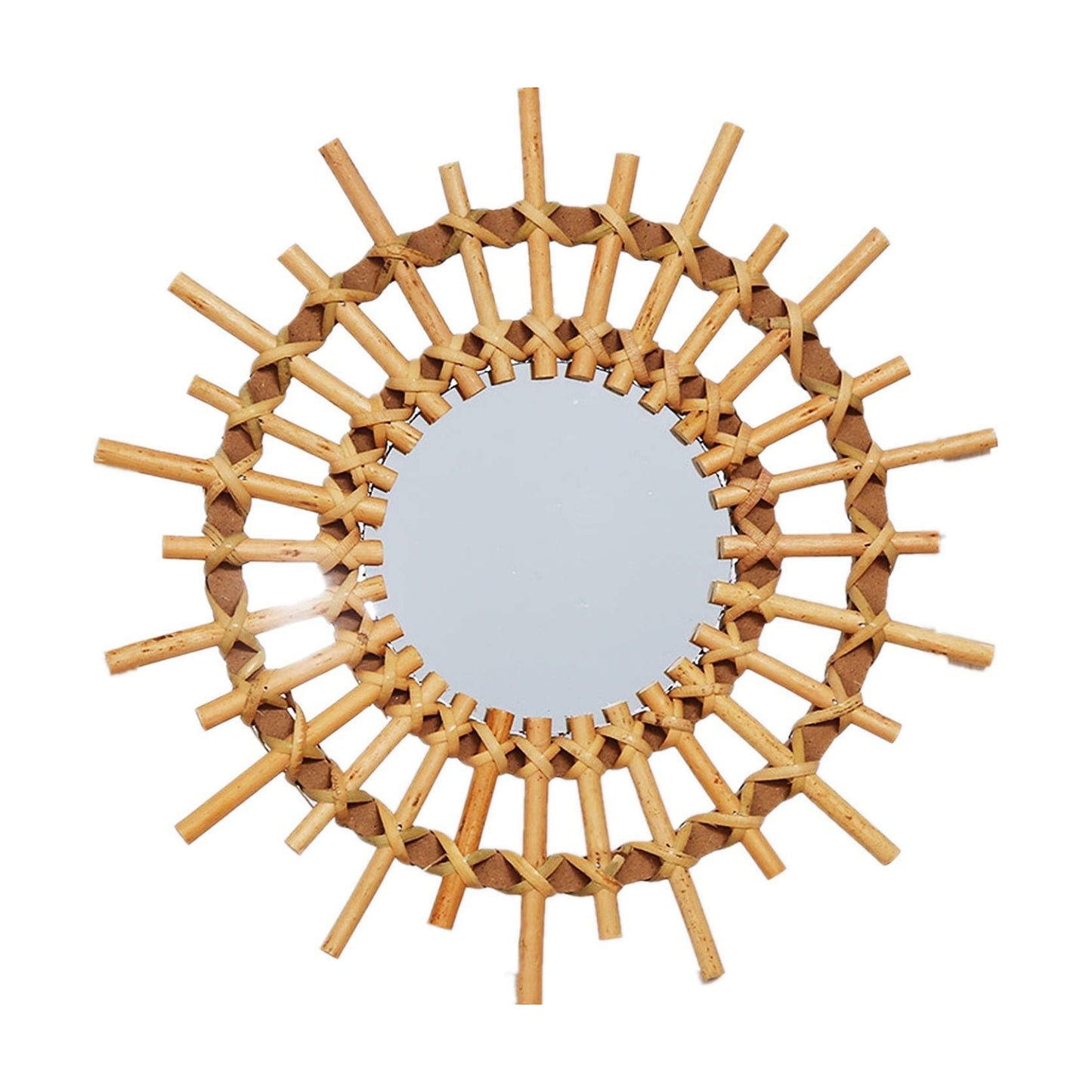 Rustic Handwoven Innovative Art Decoration Round / Style-2 / Natural
