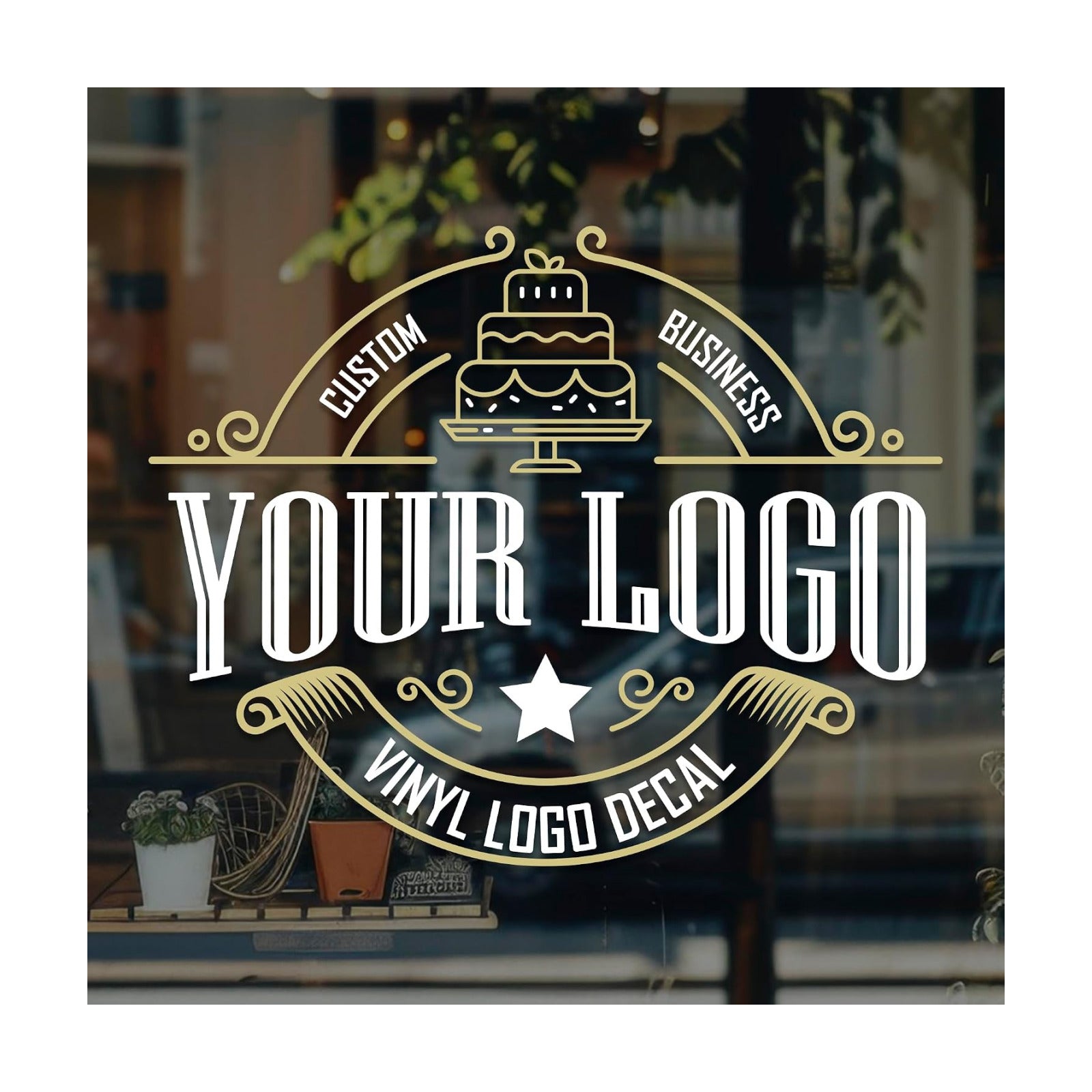 Personalize & Build Your Brand / Logo Decal