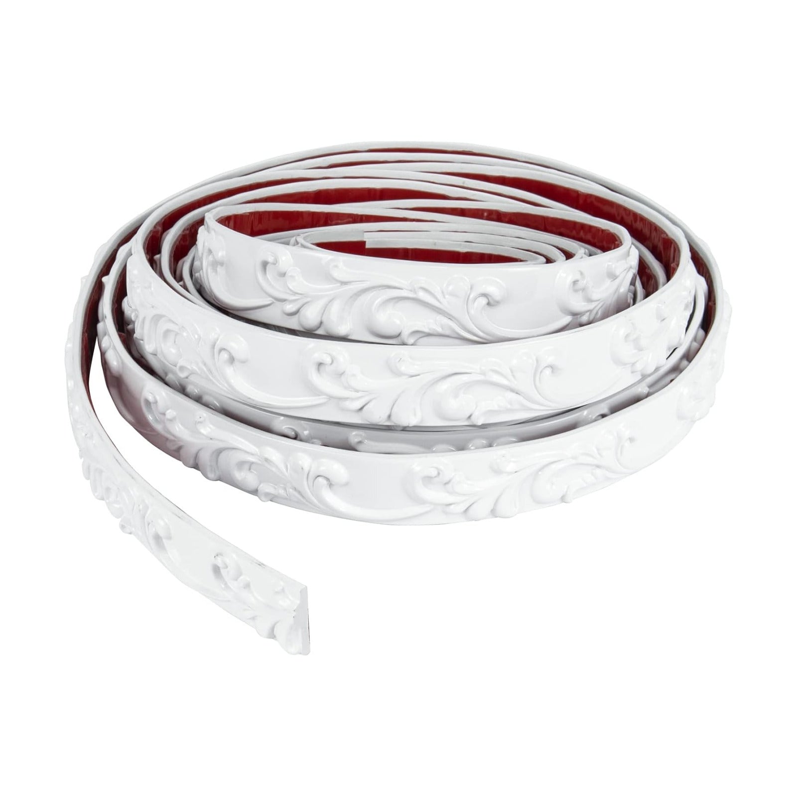 Flexible Molding Trim Wall Trim Self Adhesive / White