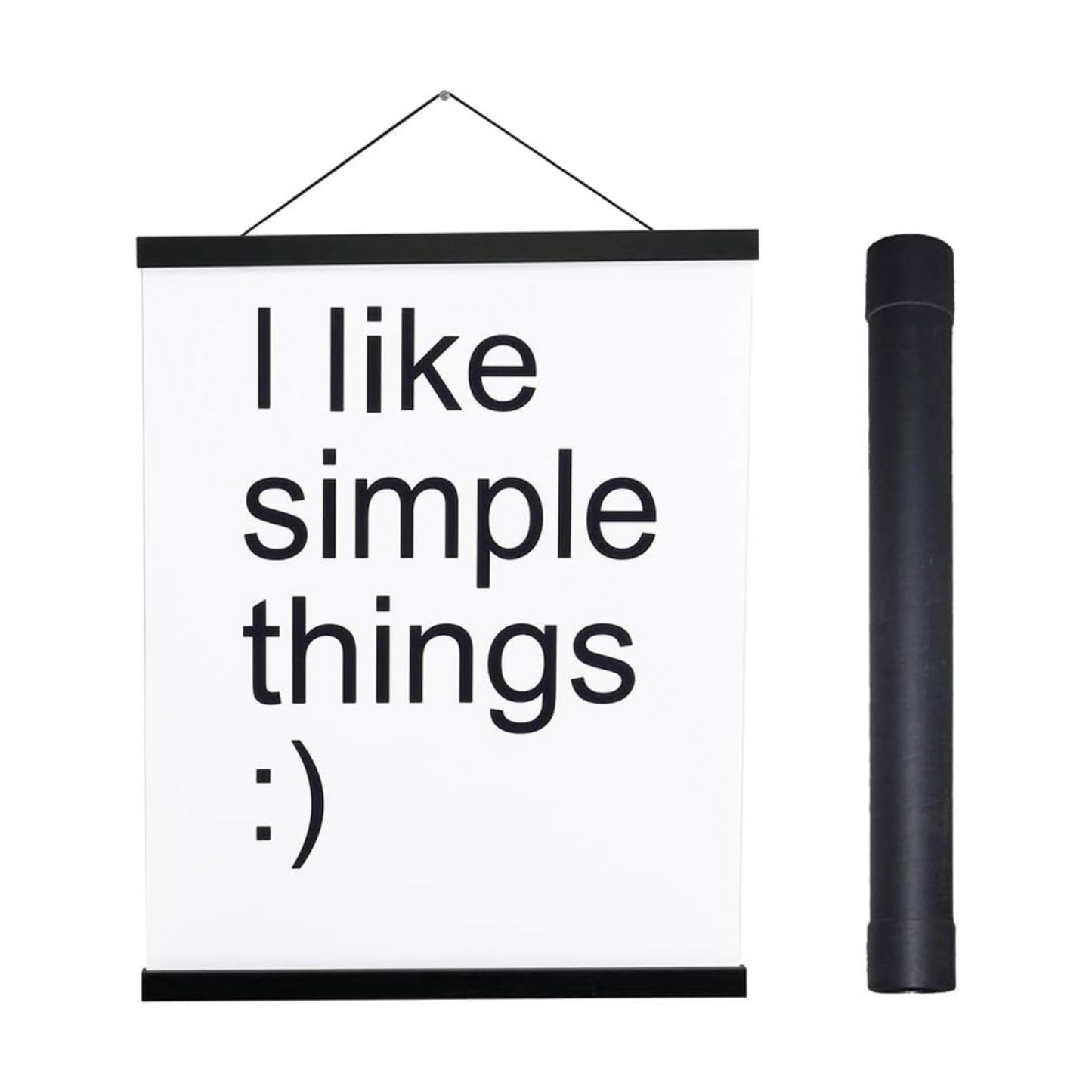 Artmag Magnetic Poster Hanger Frame, 47x36 47x30 47x60 Light Wood Wooden Magnet Canvas Artwork Print Dowel Poster