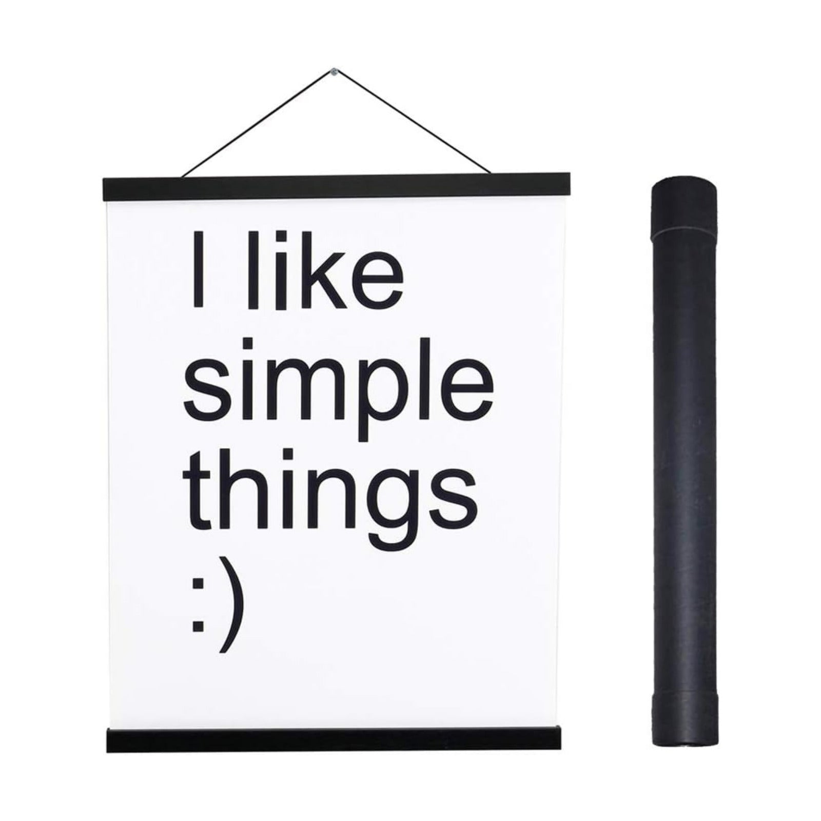 Artmag Magnetic Poster Hanger Frame, 47x36 47x30 47x60 Light Wood Wooden Magnet Canvas Artwork Print Dowel Poster