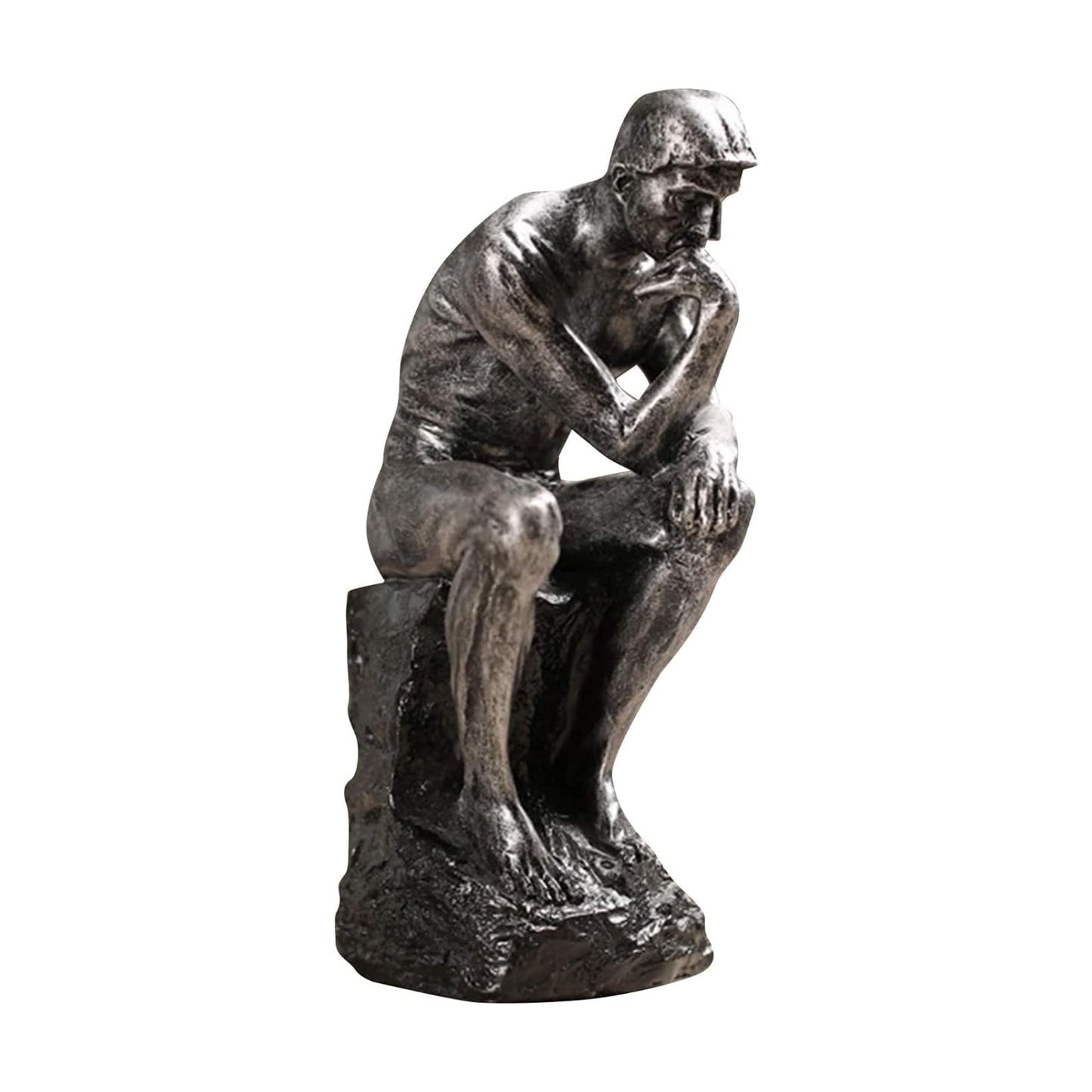 Thinker Figurine Vintage Style Thinker Statues Thinking Man Figurines Desktop Sculpture