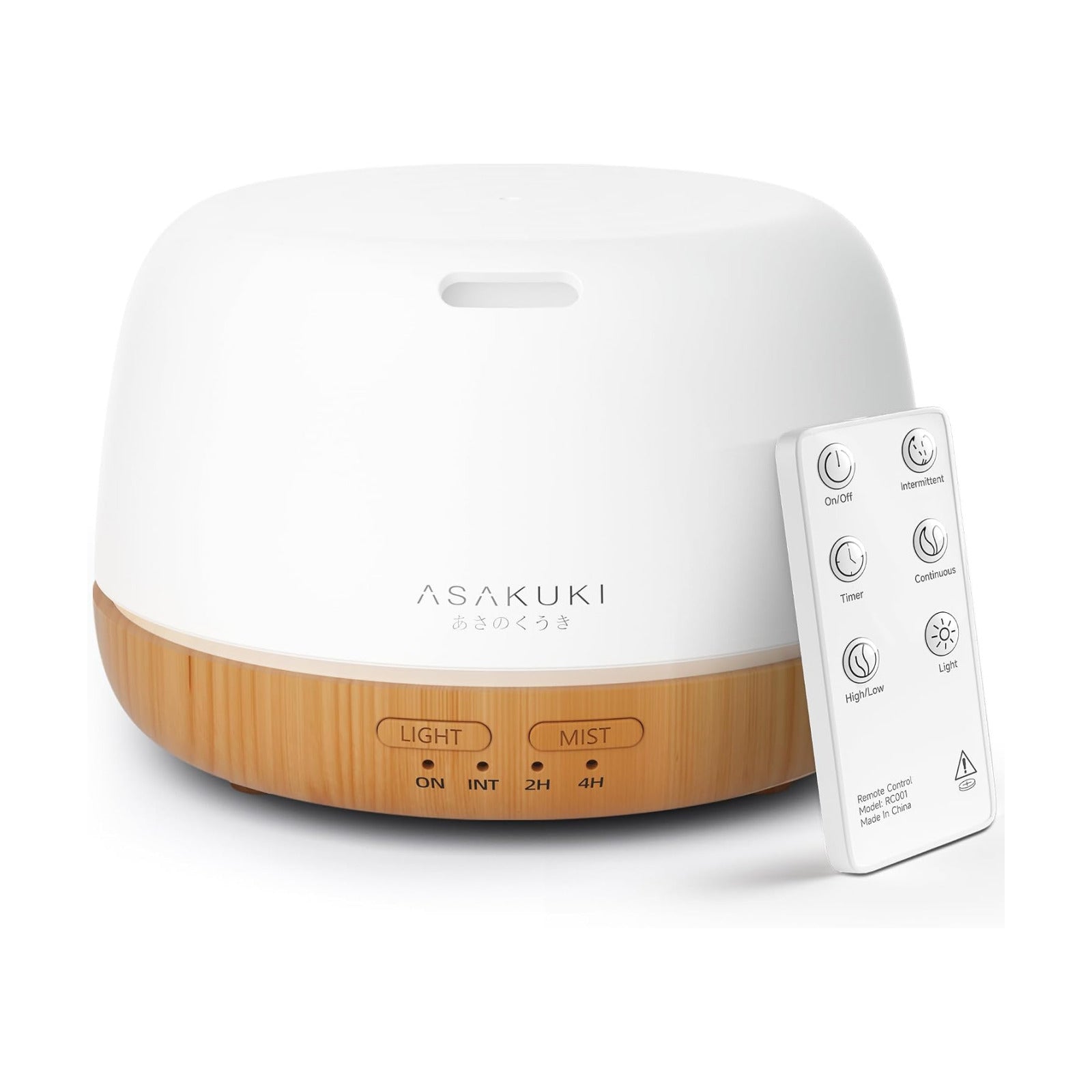 ASAKUKI Essential Oil Diffuser, 300ml Aromatherapy Oil Humidifier