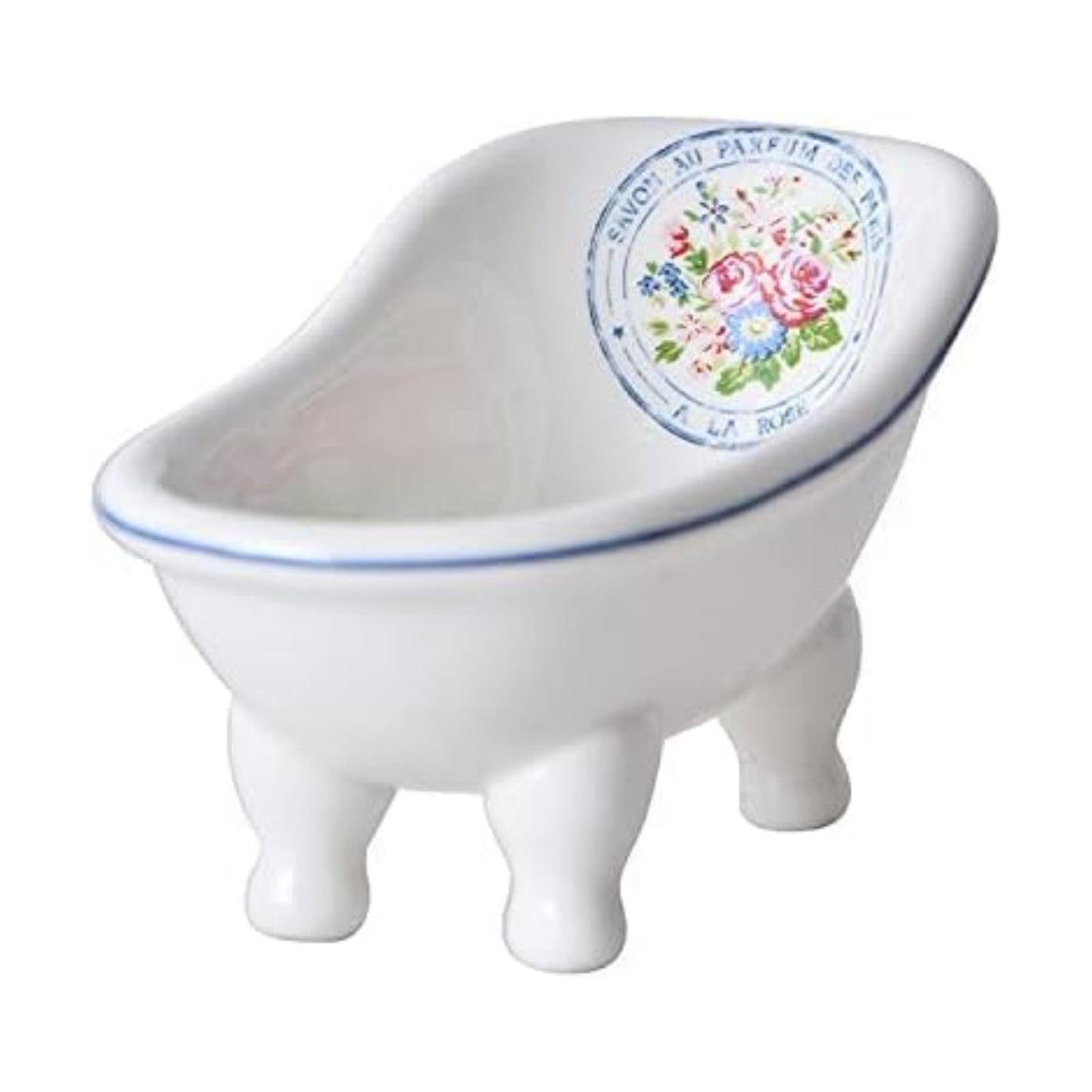 Decorative Ceramic Bar Soap Dish