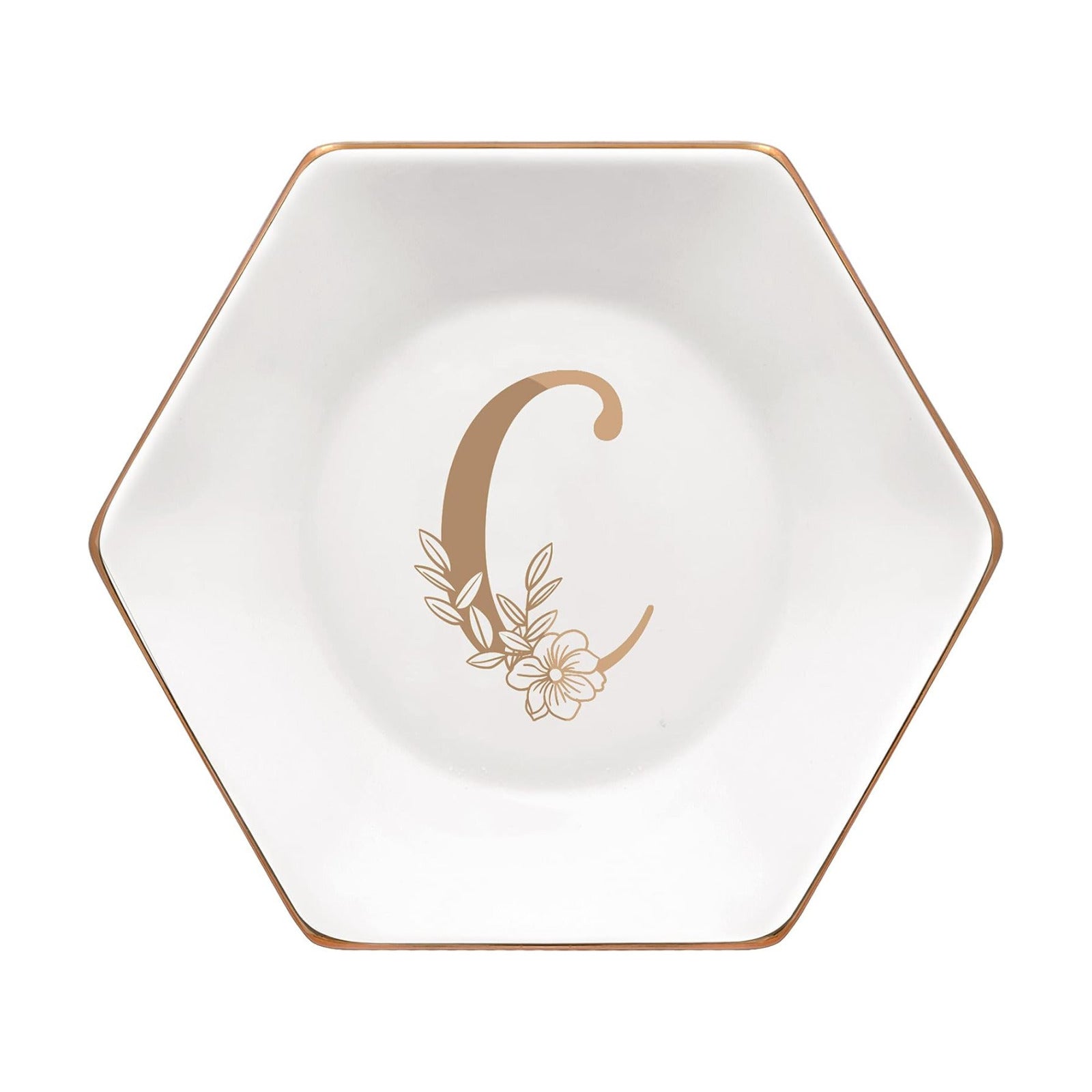 Ceramic Ring Holder / C / White