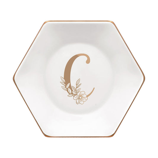 Ceramic Ring Holder / C / White