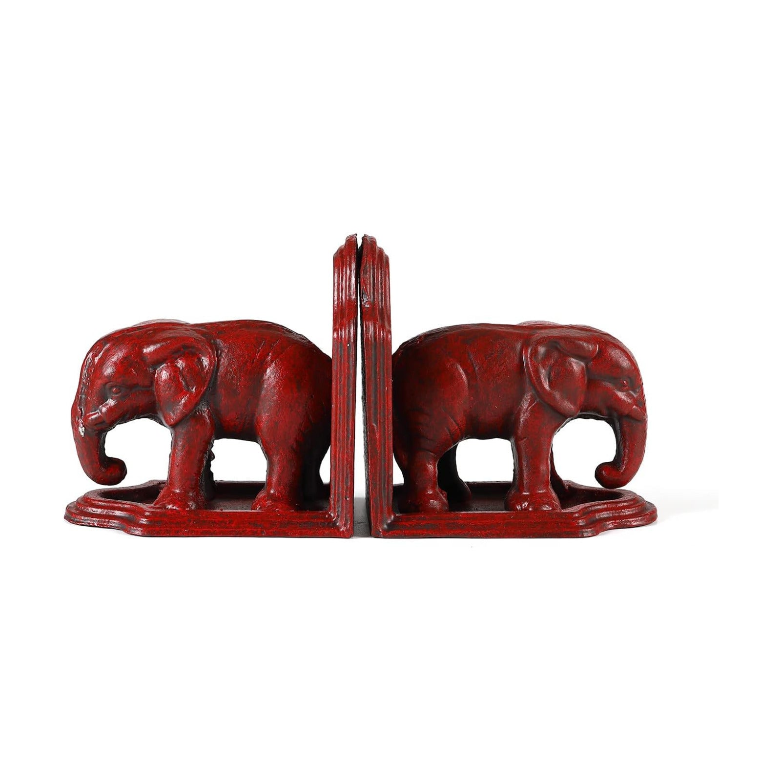 Sturdy Book Holder / Elephant Bookends for Heavy Books