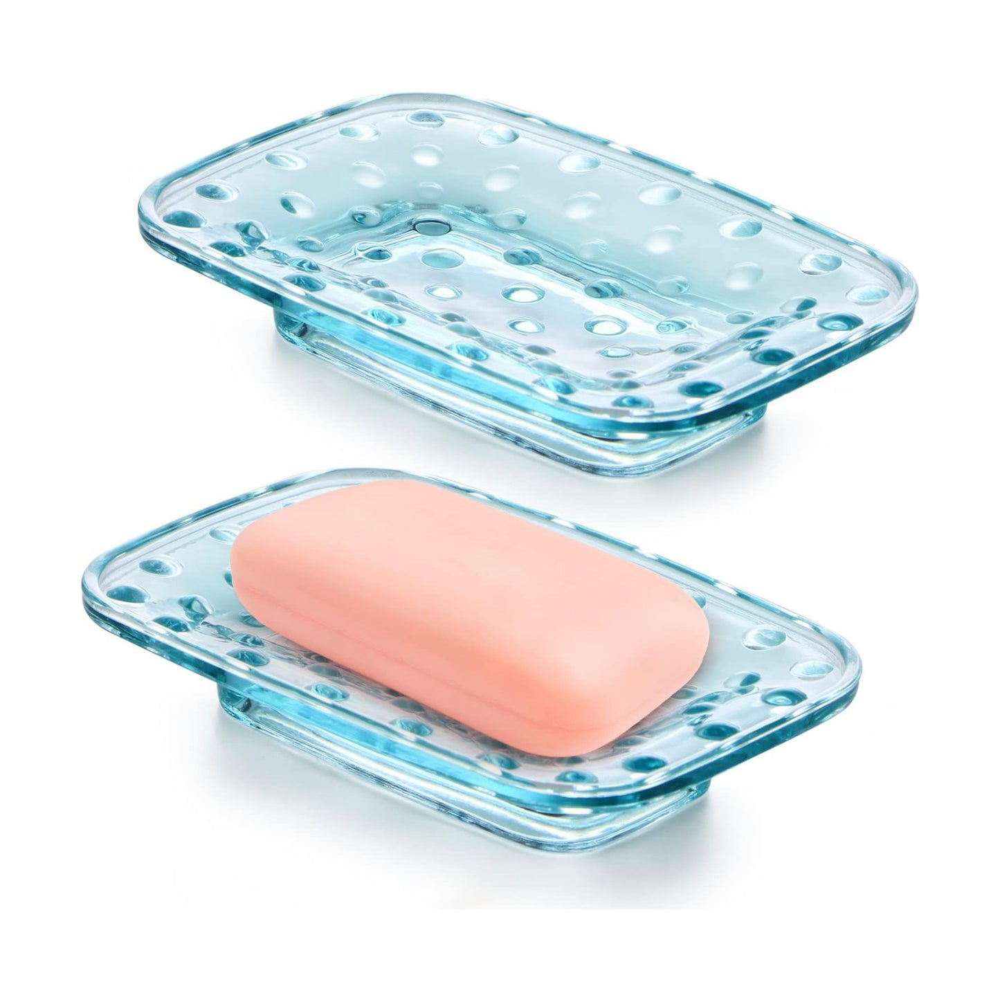 Embossed Bar Soap Holder / Set of 2