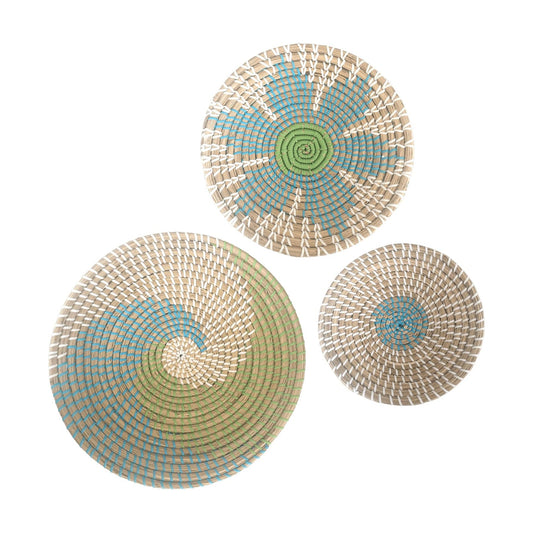 Wall Basket Decor / Beige / Set of 3