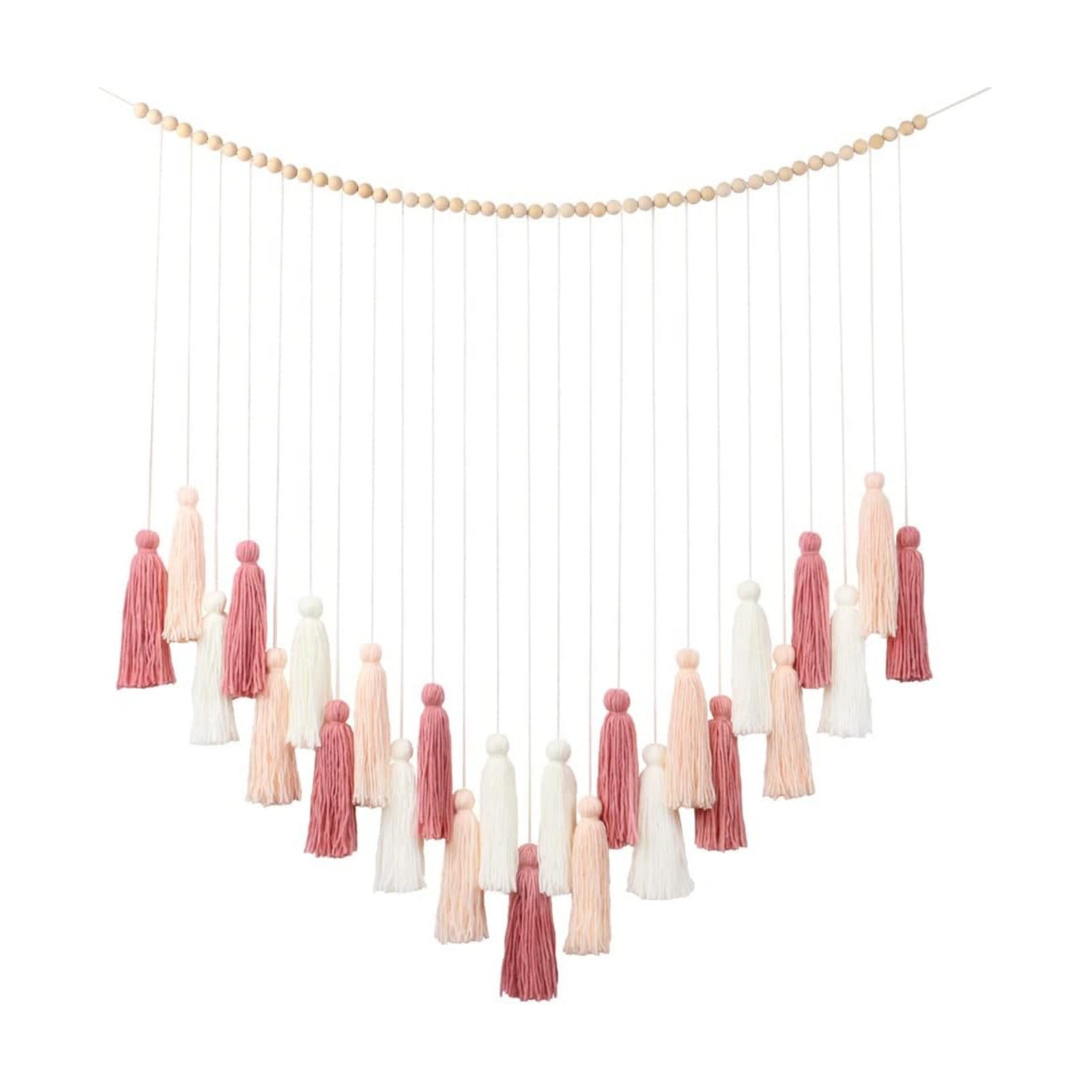 DrCor Macrame Wall Hanging / Blush Pink