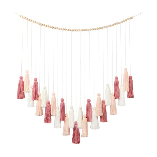 DrCor Macrame Wall Hanging / Blush Pink
