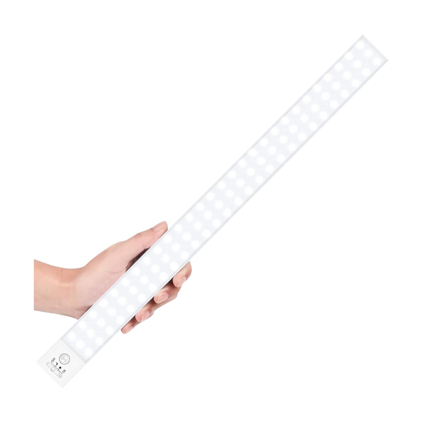 BLS 84 LED Closet Lights - Battery Powered, Super Bright Under Cabinet Lighting with Motion Sensor, Wireless, 3200mah