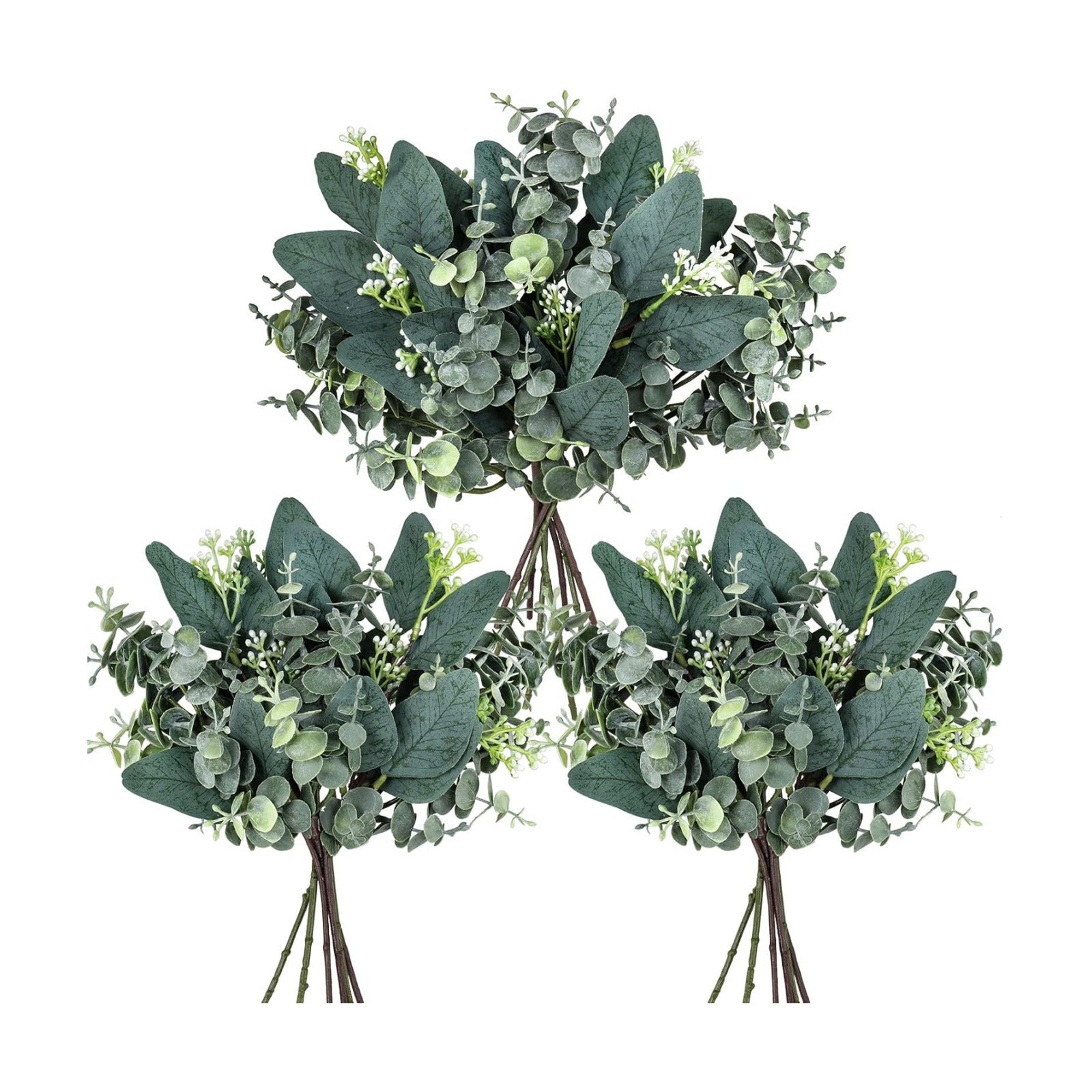 Seeds Stems and Spray for Vase Floral Wreath / White / Set of 20
