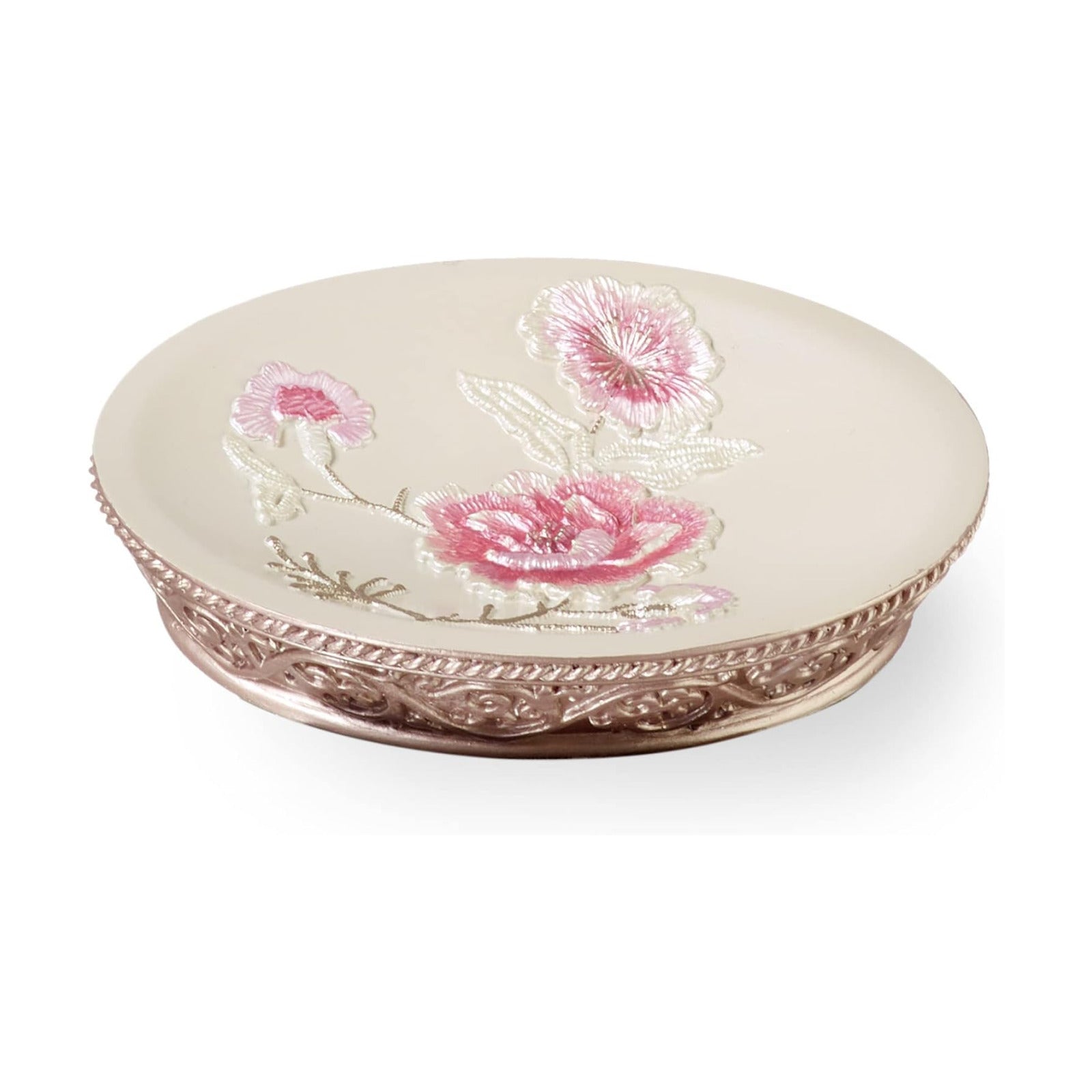 Dublin Rose Collection / SOAP DISH / Beige