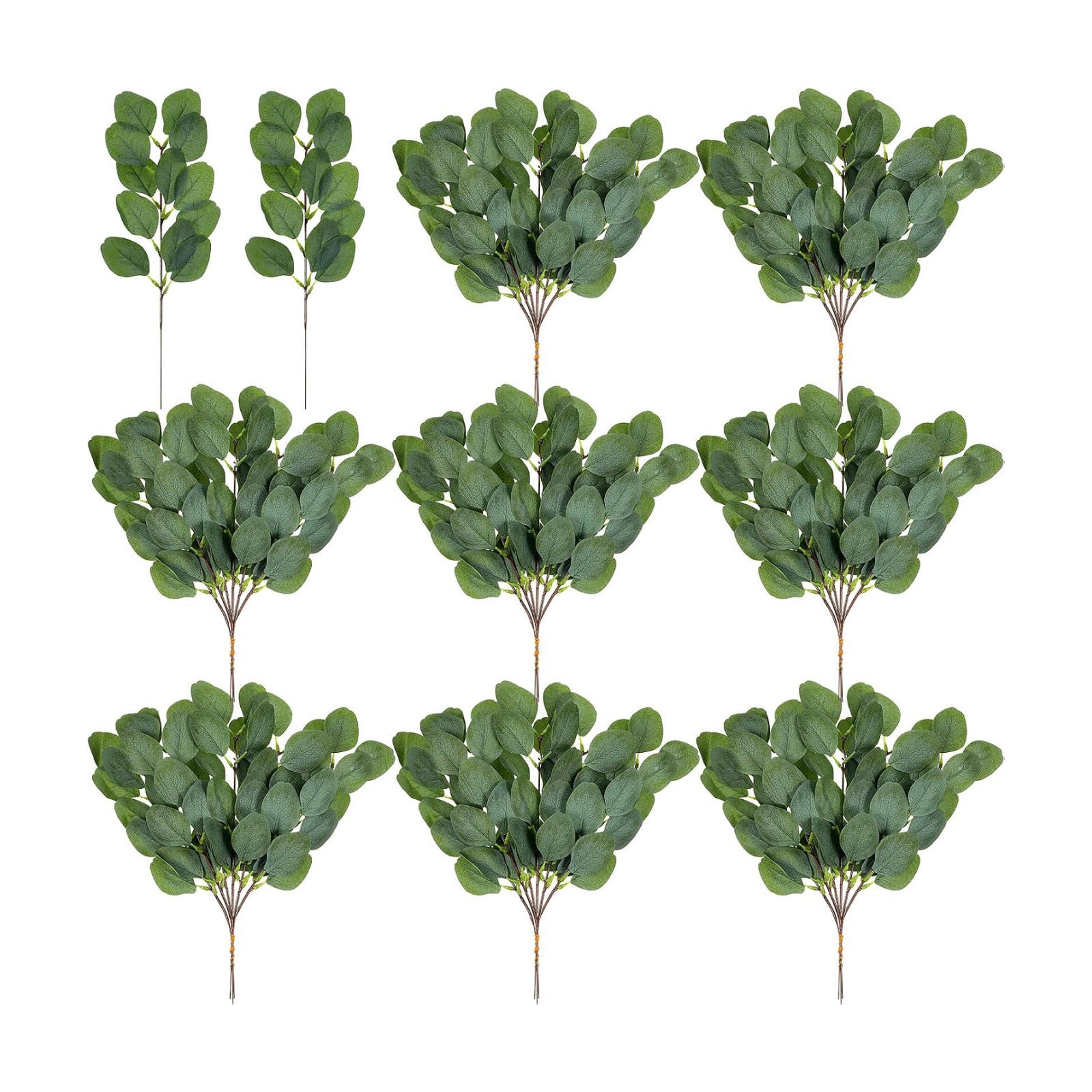 Artificial Eucalyptus Stems / 3.8 Inch / Set of 50