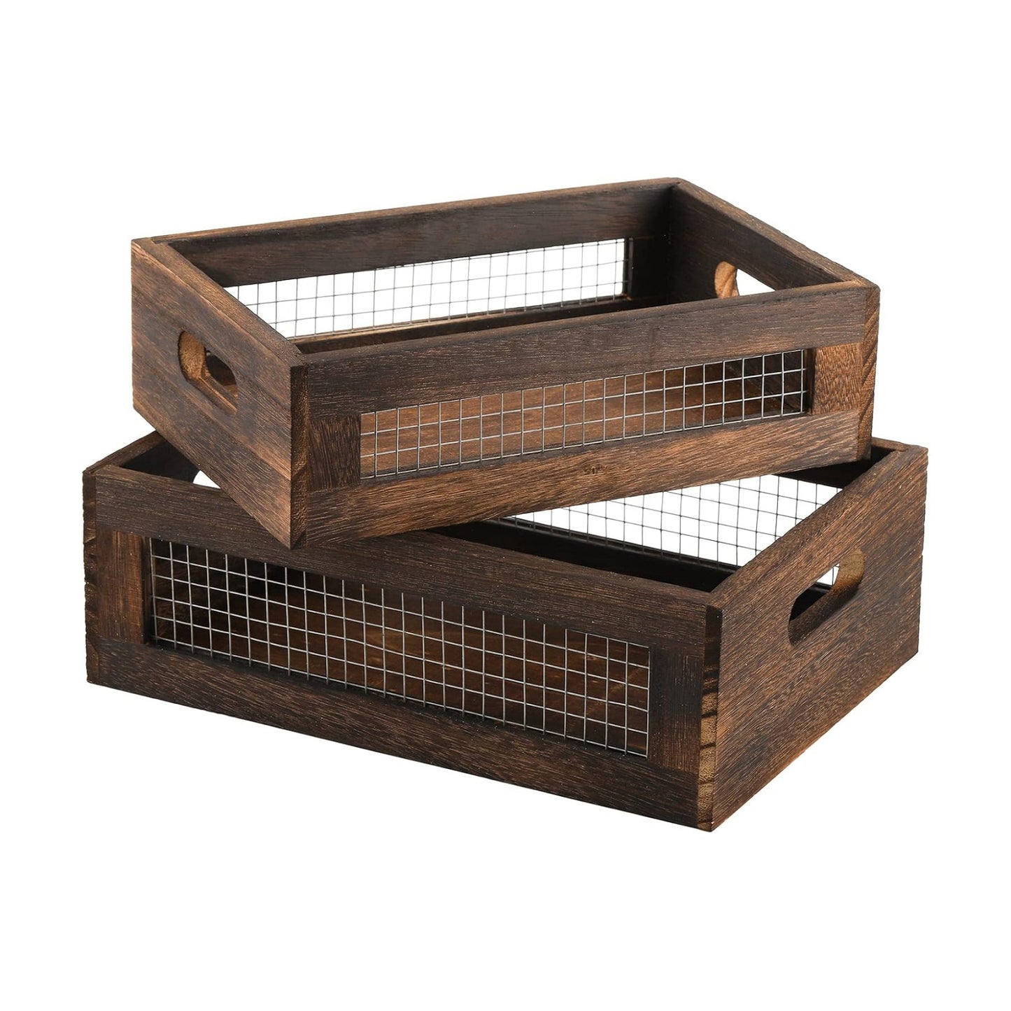 Rustic Nesting Boxes / Set of 2