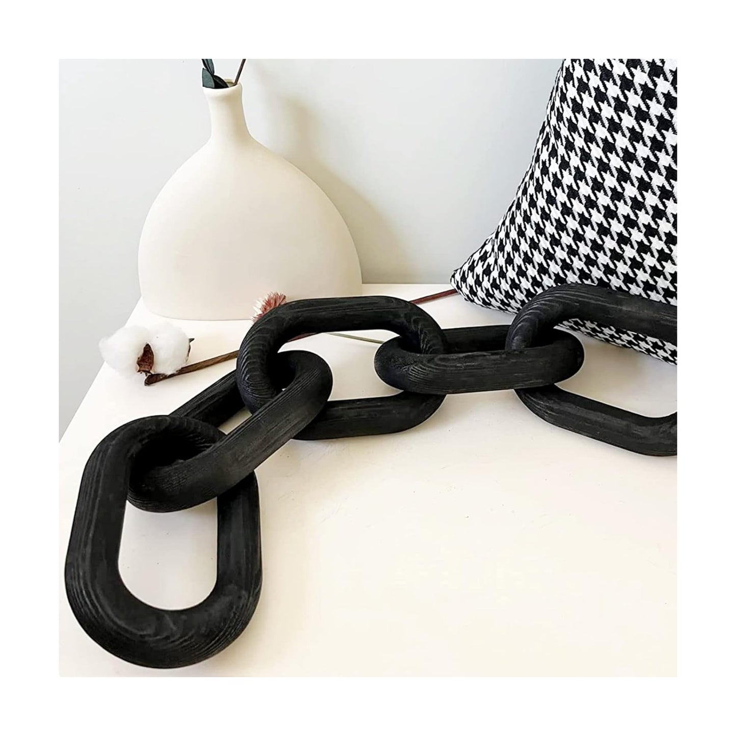 Decor Wood Knot / 5-ring Black