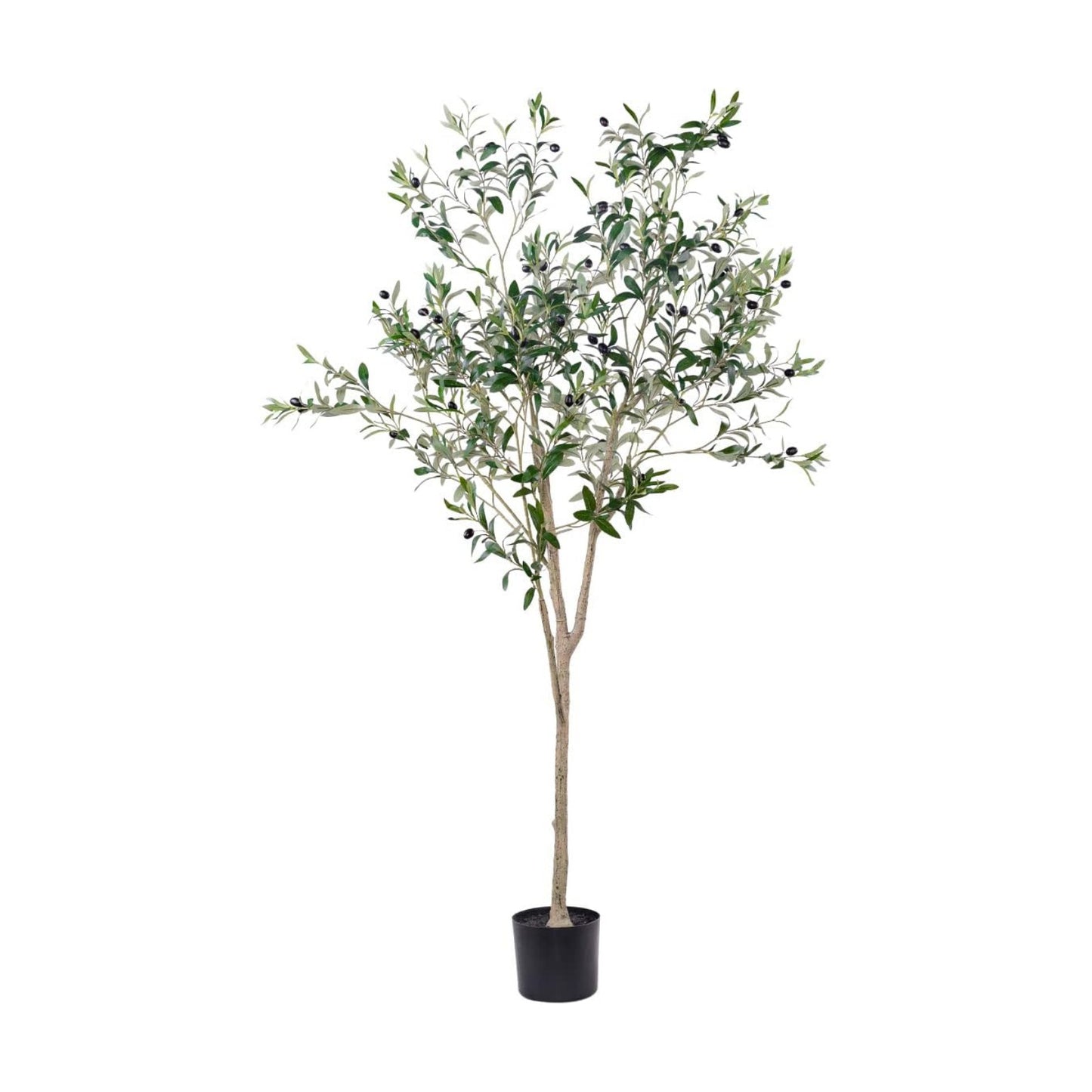 Faux Silk Plant Fake Trees / 6ft / 6 Inch