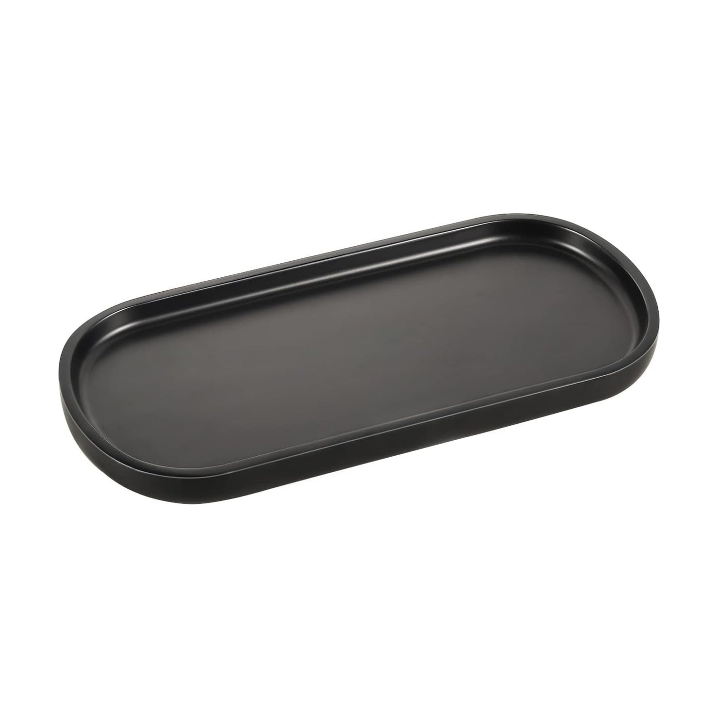 Tray / Black Vanity Tray / 9.8 x 4.5 x 0.7 / Matte Black