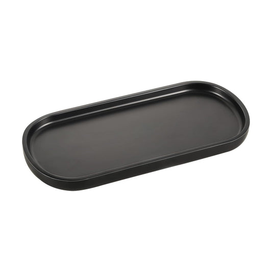 Tray / Black Vanity Tray / 9.8 x 4.5 x 0.7 / Matte Black