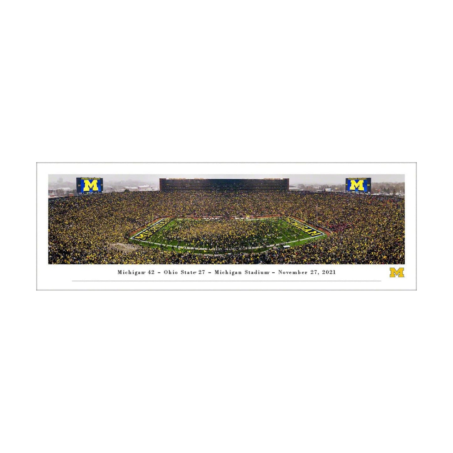Michigan Wolverines Football / Unframed Poster